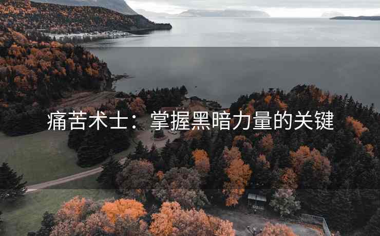 痛苦术士：掌握黑暗力量的关键