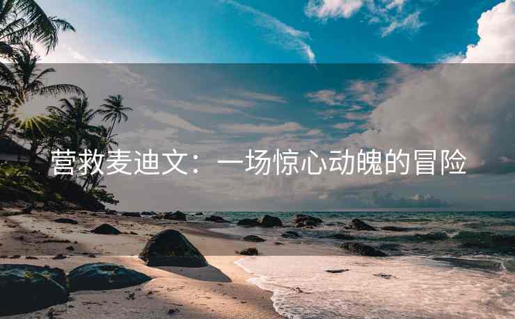 营救麦迪文：一场惊心动魄的冒险