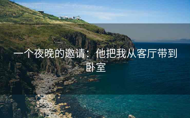 一个夜晚的邀请：他把我从客厅带到卧室